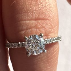 Simran Collection Diamond Engagement Ring Size 7