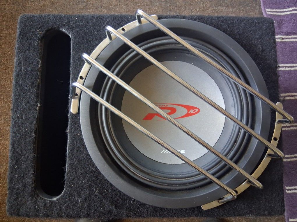 Subwoofer 10' Alpine Type R 