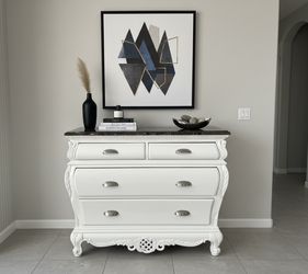 Re-imagined Vintage Dresser/Chest with 4 Drawers