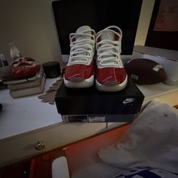 Red Cherry Jordan 11s 