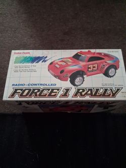 VINTAGE R C FORCE  1 RALLY NEW IN ORIGINAL BOX