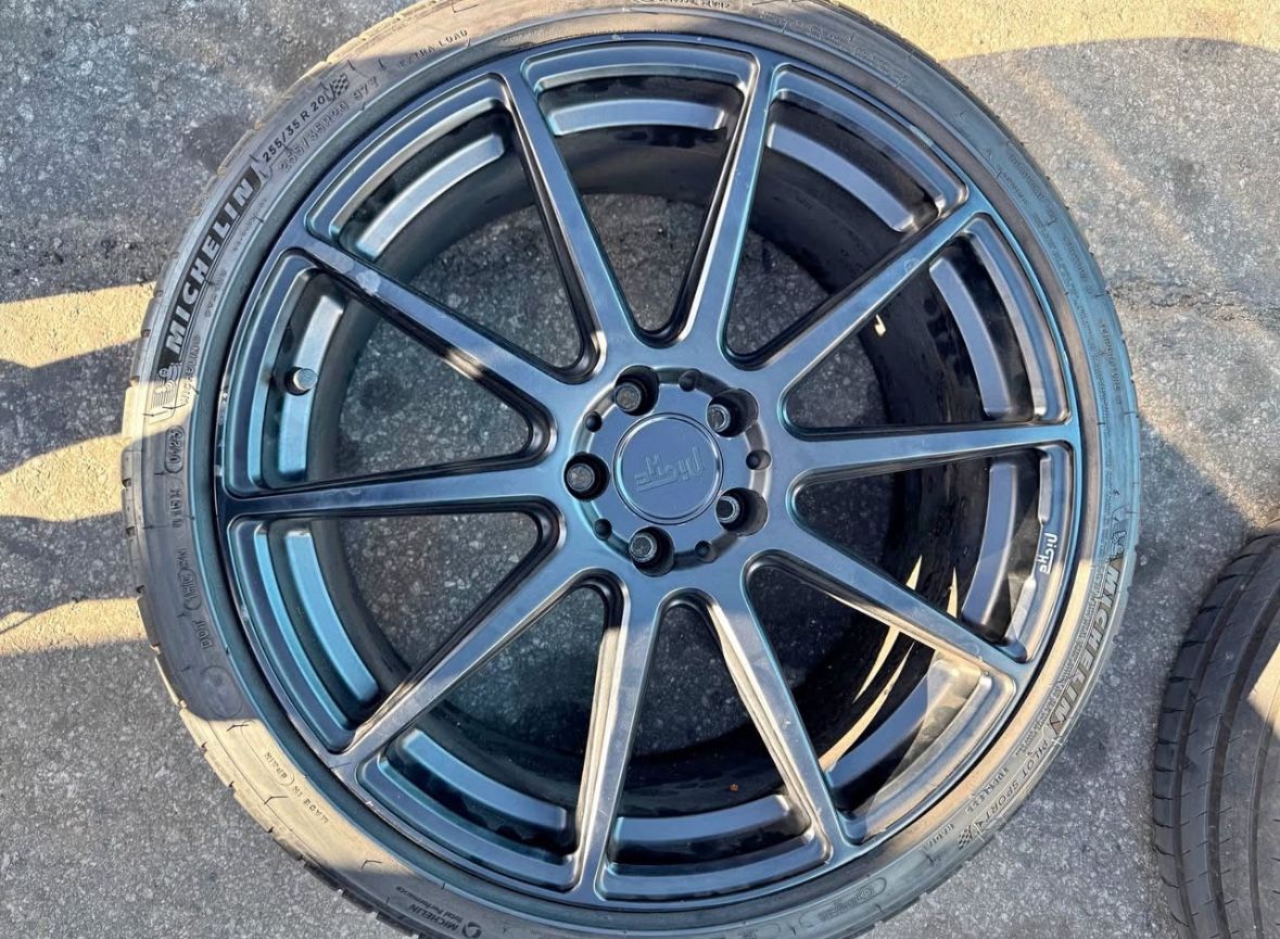 20 inch rims Ace Alloy wheels 5x 114.3