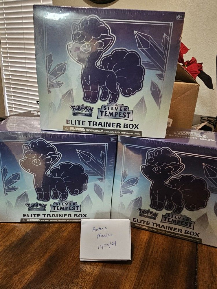 Pokemon Silver Tempest Elite Trainer Box