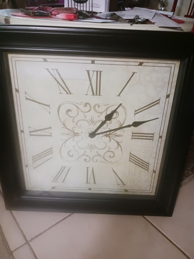 Ex Larg Wall Clock 38in 25 Firm Look My Post Alot Item