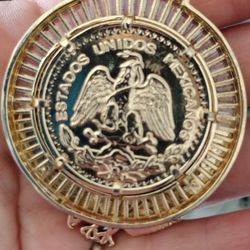 Mexican Coin Medallion 