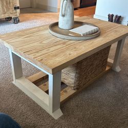 Rustic Coffee Table $500