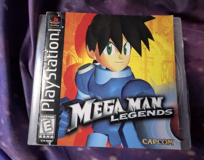 MegaMan Legends PS1 Disc And Manual Only