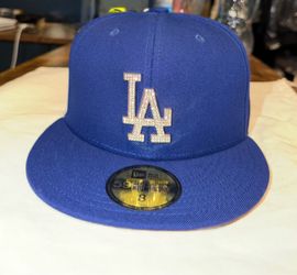 LA HAT with diamonds
