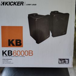 Kicker Indoor Outdoor Speakers