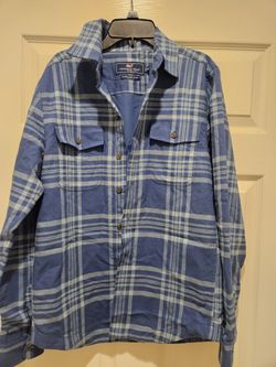 Vineyard Vines Mens XS Plaid Shirt Jacket