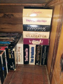 140 VHS Tapes For Sale
