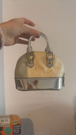 Sparkly White Purse