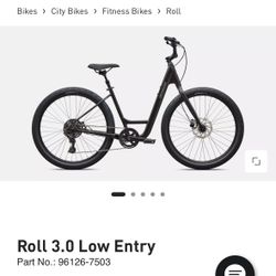 Specialized Step Through Bike - Barely Used