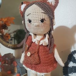 Crocheted Foxy Girl And Others