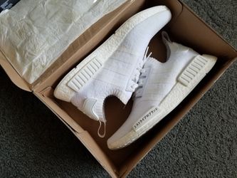 Adidas NMD_R1 PK *Japan Triple White*- USED size 10