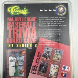 VINTAGE 1991 Classic Major League Baseball Trivia Board Game - Series 2 (Sealed/New!)