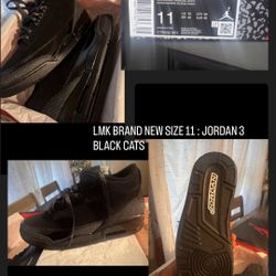  Black Cats 3s And   Jordan 1s  Retro 