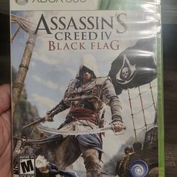 Xbox 360 Assassins Creed Black Flag Video Game 