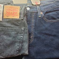 Levi Shorts - 31W & 32W ' Style 511 + 514