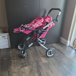 Doble Stroller Dolls Kids Toy 