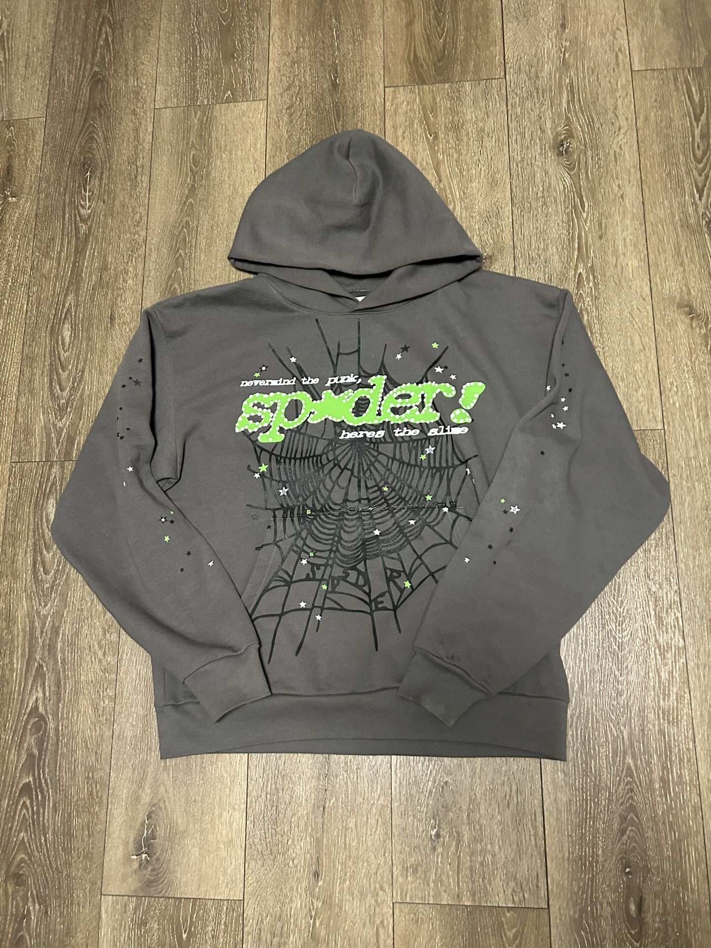 SP5DER WAIT WEB HOODIE size XL
