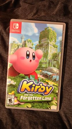 Switch game Kirby And the Forgotten Land on original game case.. New condition