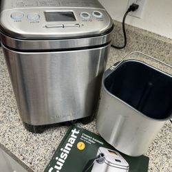 Cuisinart Compact Automatic Bread maker - 2lb - Stainless Steel
