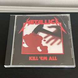 Metallica Kill ‘Em All CD Album 1980s Elektra Records 9 60766-2