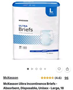 MCKESSON ULTRA BRIEFS, Size L