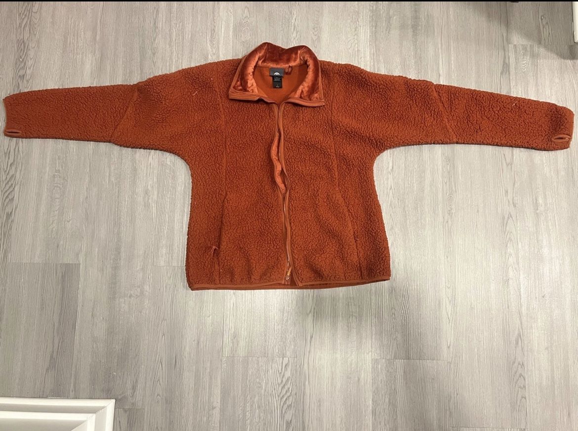 Champion Fleece Zip Up Jacket Coat Hoodie