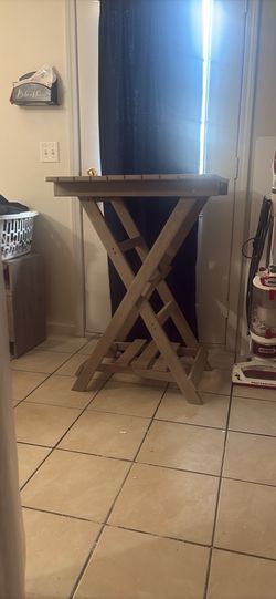 Table outdoors