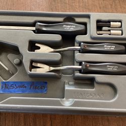 Snap On 7pc Tool Door Set (but Missing 2 Pieces)