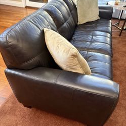 Leather Sofas & Recliner-great condition!