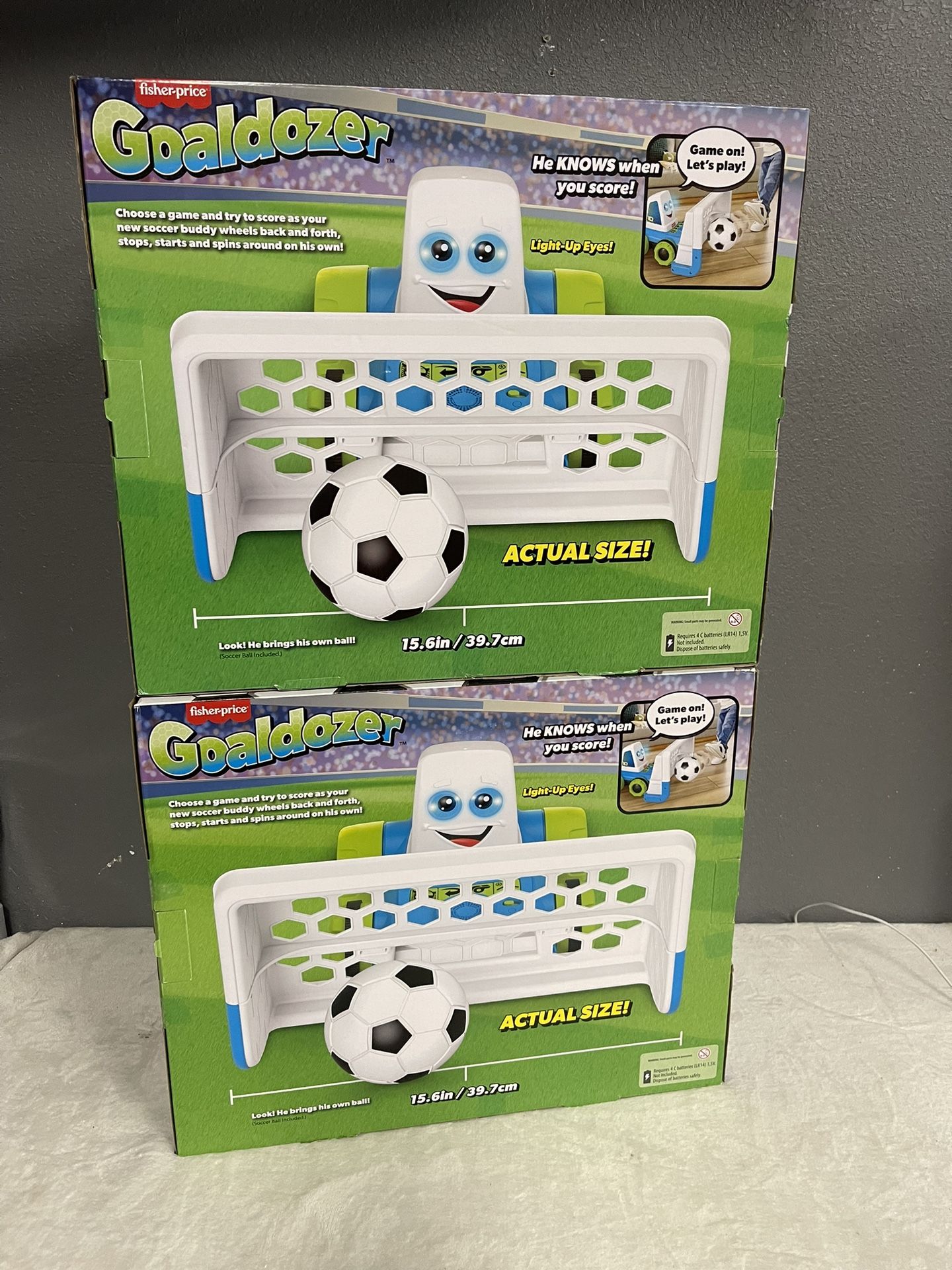 Fisher-Price Goaldozer Electronic Soccer Game