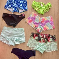 Victoria Secret And PINK Brand New Underwear Size Small