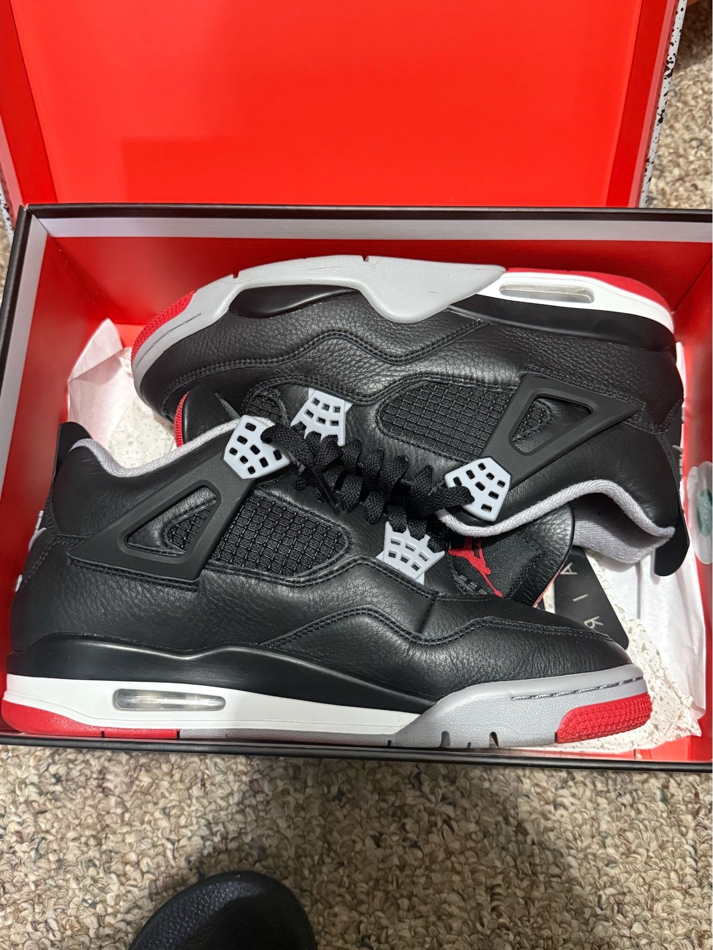 Jordan 4 retro ‘Bred Reimagined ’