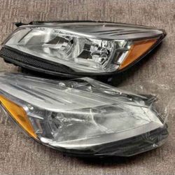 13-16 Ford Escape Headlights Luces Micas Calaveras Faros Faroles Focos Headlamps
