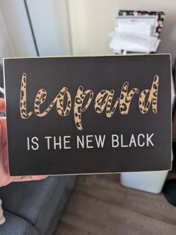 Wall Decor- Leopard decor