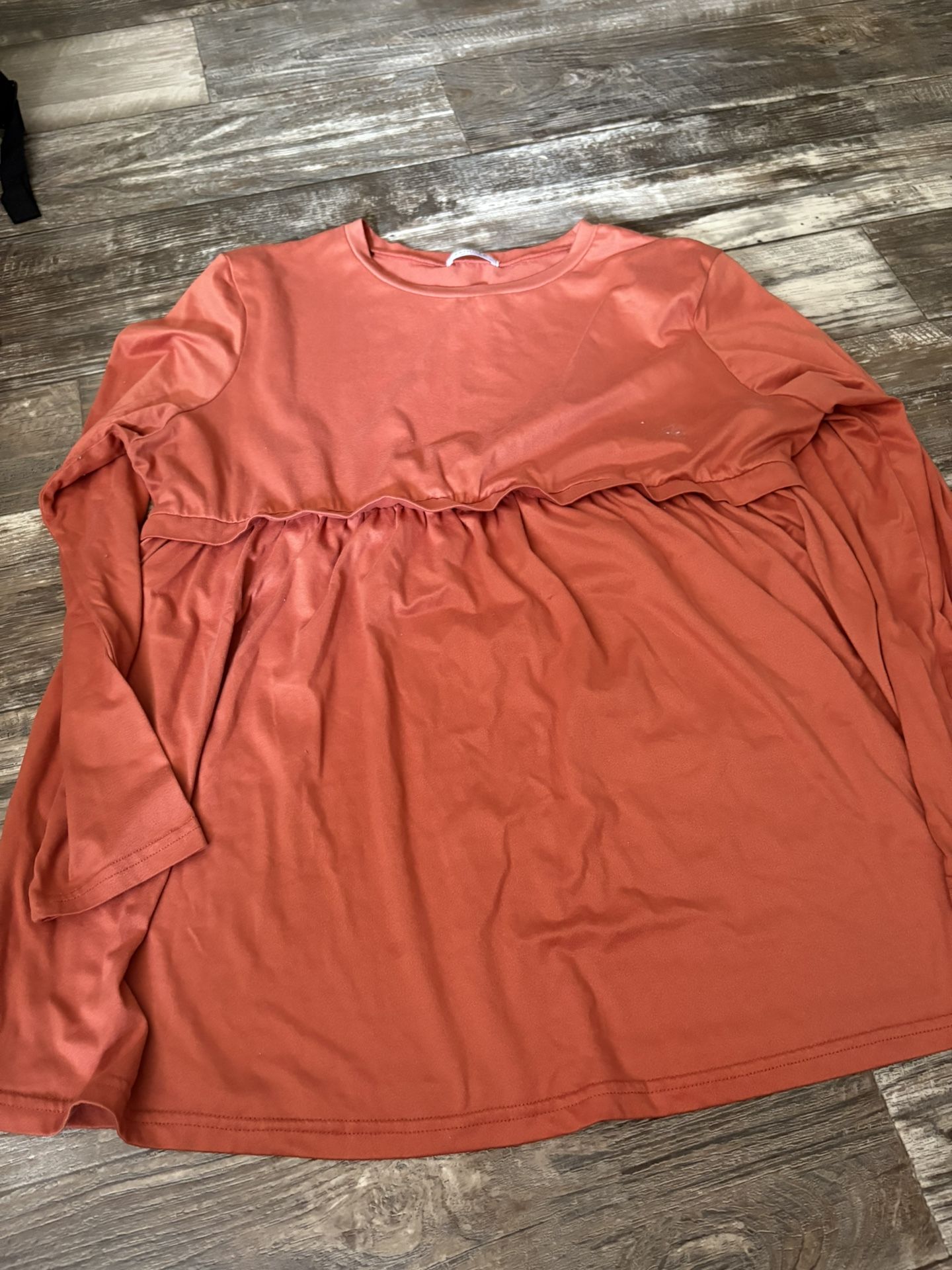 Orange Longsleeve Shirt