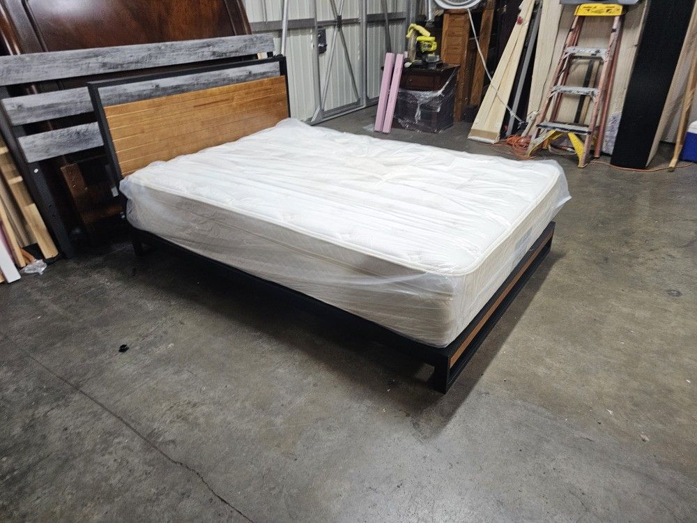 Full Bed And Mattress