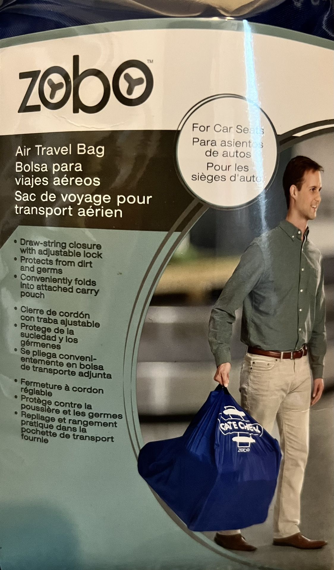 Zobo Air Travel Bag For Car Seats