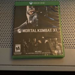 Xbox 1 Mortal Kombat  XL