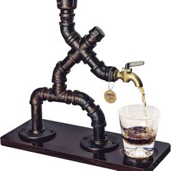 Handcrafted liquor dispenser