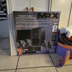 MRX 7.2 complete 6 piece smart surround sound system 