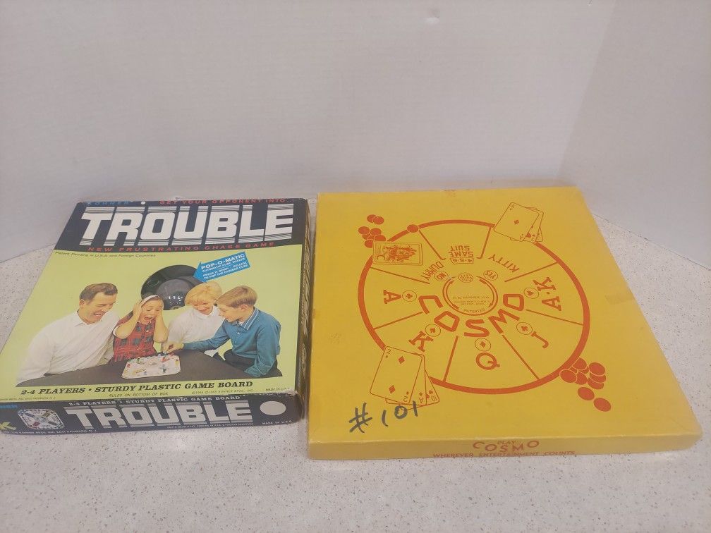 Vintage 1960's Board Games ($20-$45 EACH)