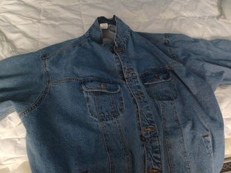 Wrangler Men's Blue Jean Jacket.  Size 6x