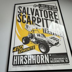 Sprint car Framed Art. Smithsonian 