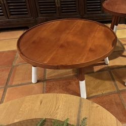Daisy Mid Tone Solid Wood Coffee Table