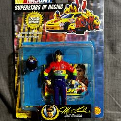Toy Biz JEFF GORDON SUPERSTARS OF RACING FIGURINE