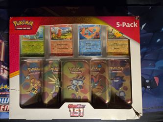 Pokemon Costco 151 Mini Tin 5 Pack